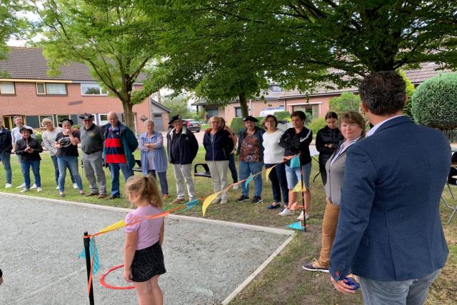 Opening Jeu de Boulesbaan augustus 2021