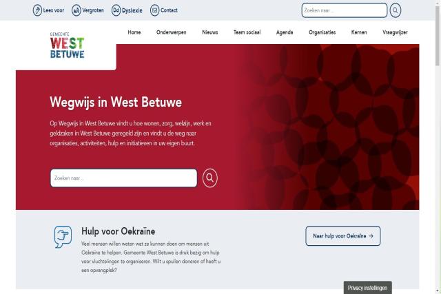 Wegwijs in West Betuwe