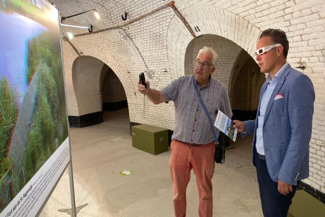 3D Fototentoonstelling Fort bij Asperen officieel geopend