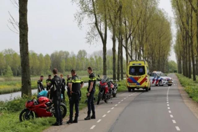 Motorrijder raakt gewond bij ongeval in Acquoy